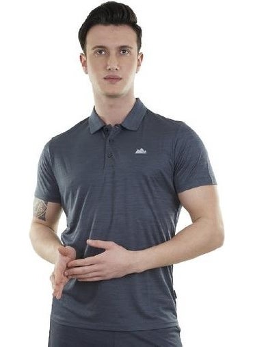 Horizons Ultra Dry Men's Polo T-Shirt Anthracite-3xl