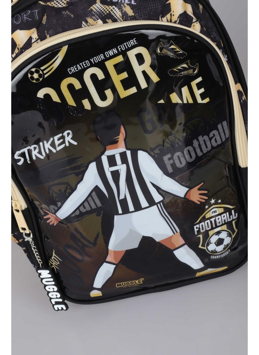 Licensed Dekomus Special Collection Soccer Game Primary School Bag