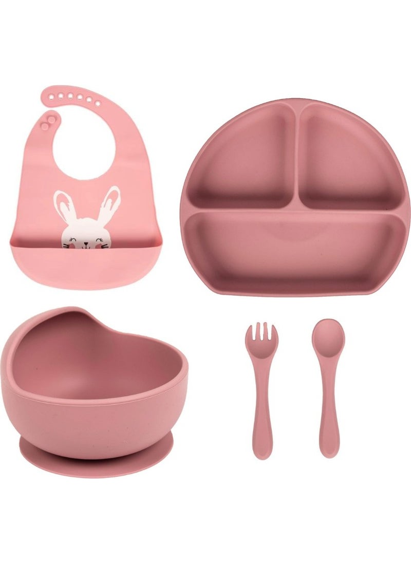 Silicone Feeding Set 4 Pieces - Mommyslab Store