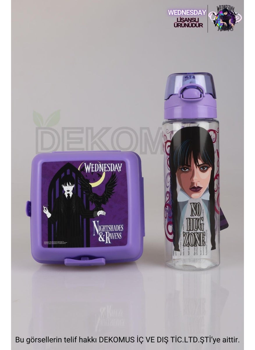 Licensed 700 ml Tritan Water Bottle and 2 Layer Lunch Box Meal Set