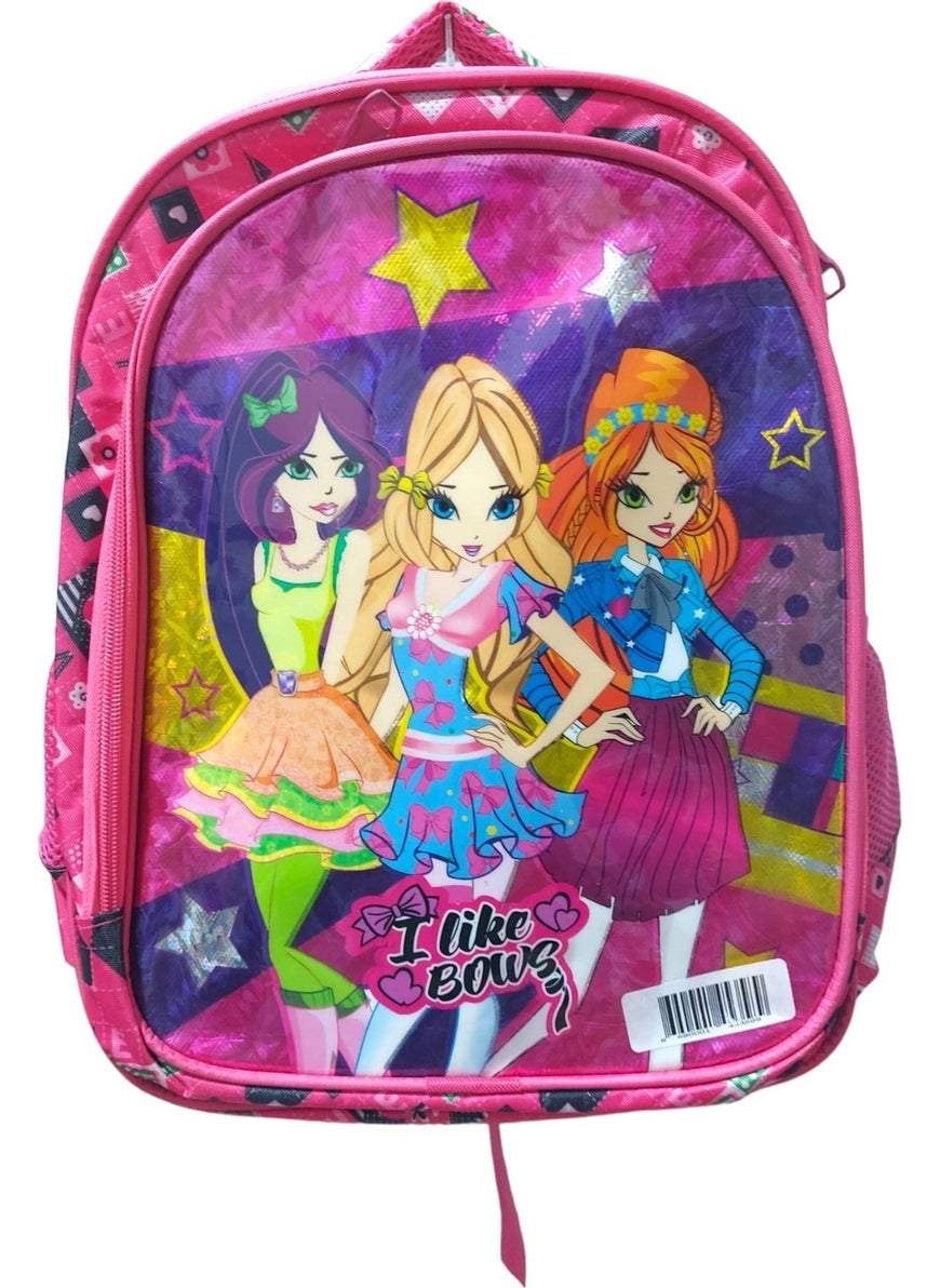 GENC DIGITAL PRINTING Candy Girls Themed Quality Primary School Bag