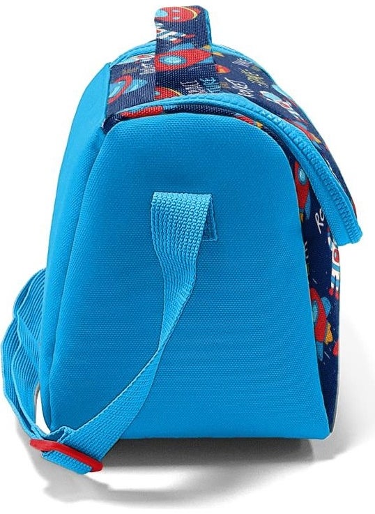 Kids Navy Blue Space Patterned Thermo Lunchbox 11807