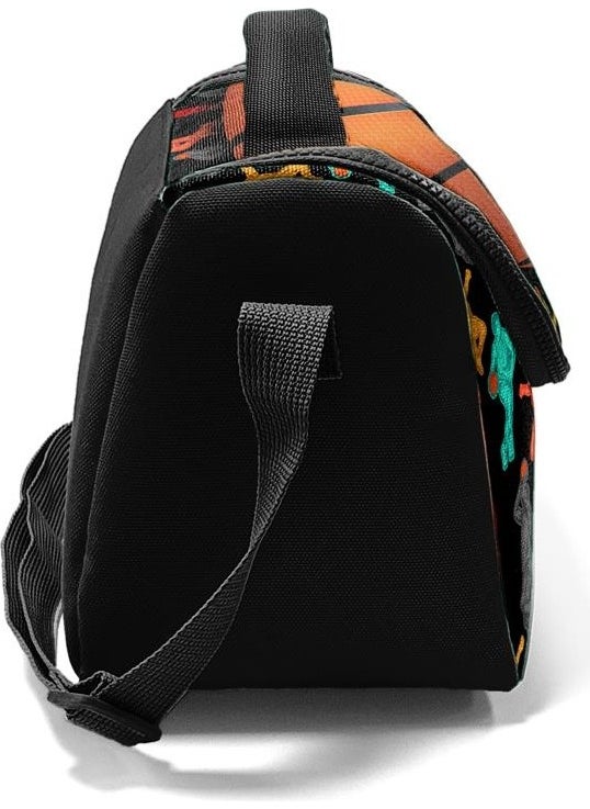 Kids Black Basketball Thermo Lunch Box 11809