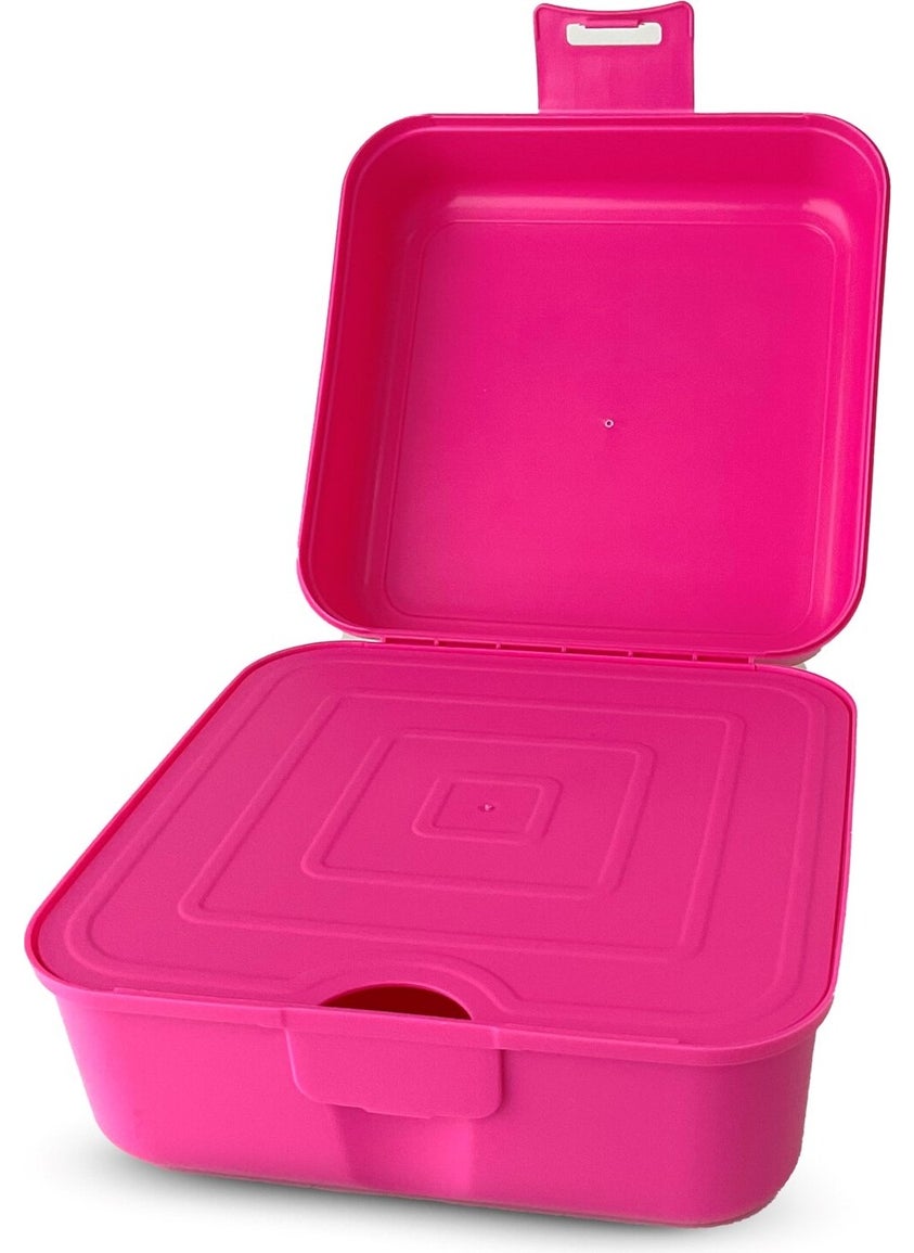 GENC DIGITAL PRINTING King Şakir Canan Modeled Pink Lunch Box