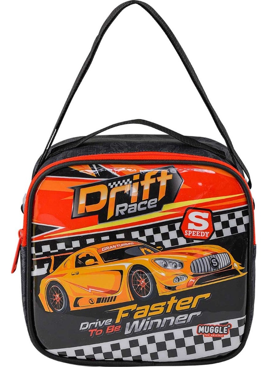 Boy Drift Car Kids Lunch Box MU9512