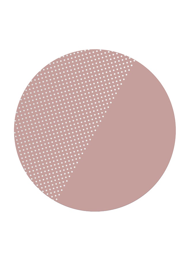 Spotted Clean Wean Mats - Dusky Rose