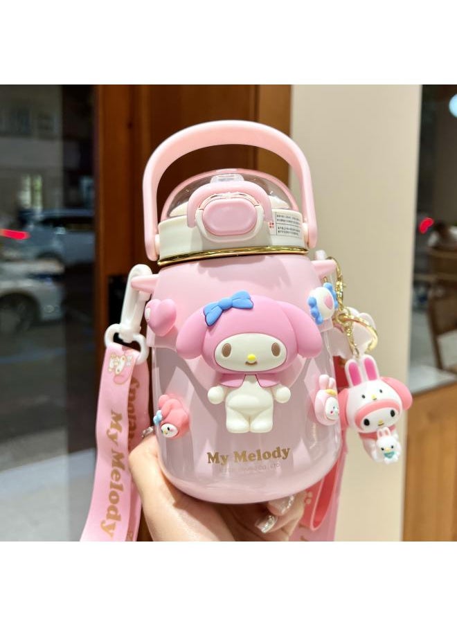 Sanrio Coolomi Yugui Dog 3 6 Ulated Water Cup Girl Cute Children Student Girl New