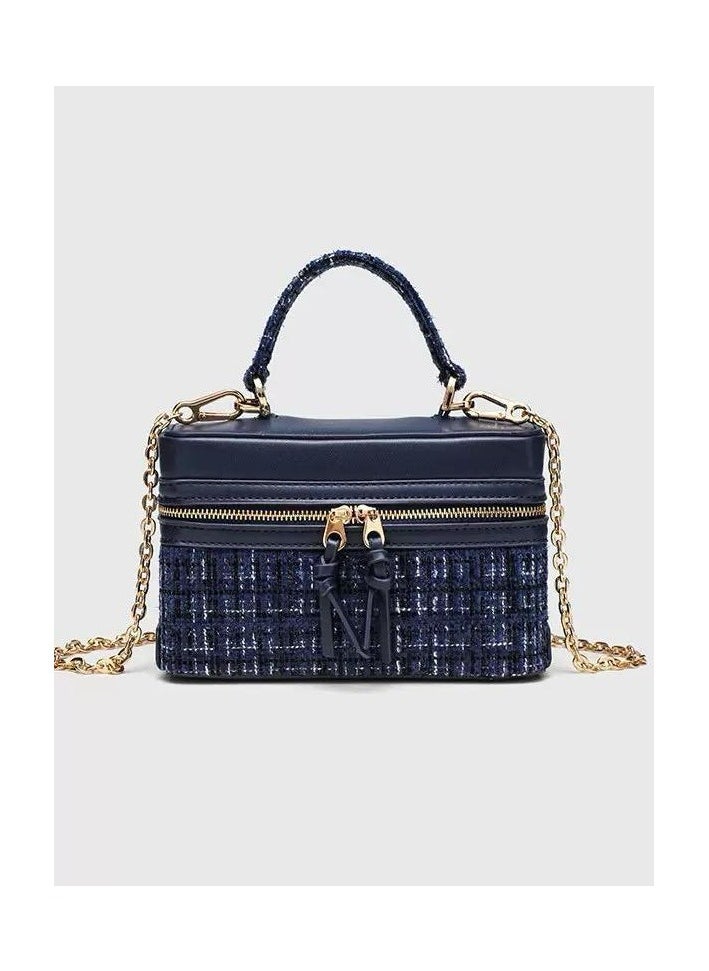 Chic Mini Handbag with Texture