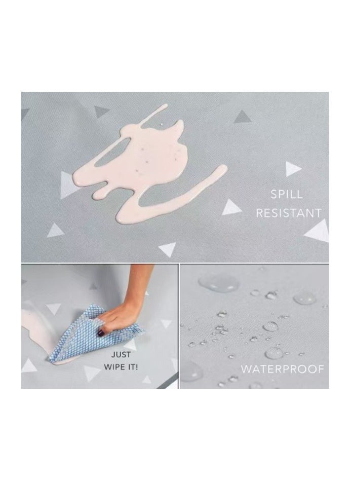 Baby Splat Floor Mat Waterproof Reusable Multiple Anti Slip Anti Slip Kid Splat Floor Mat