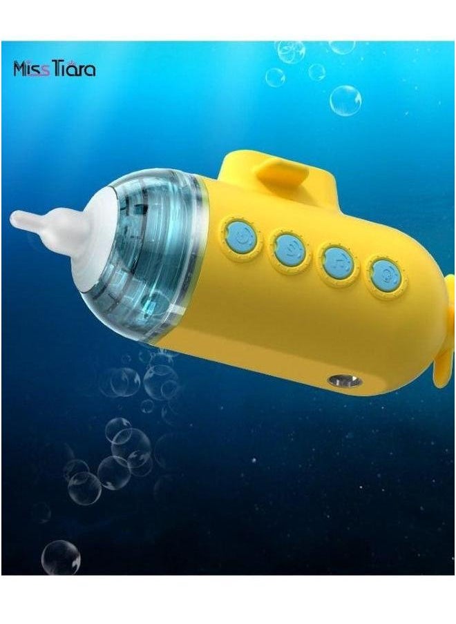 Baby Nasal Aspirator, baby electric nasal aspirator, Healthycare Tools Automatic Nose Clener with 3 Silicone Tips & Levels of Suction Rechargeable Portable (Yellow)