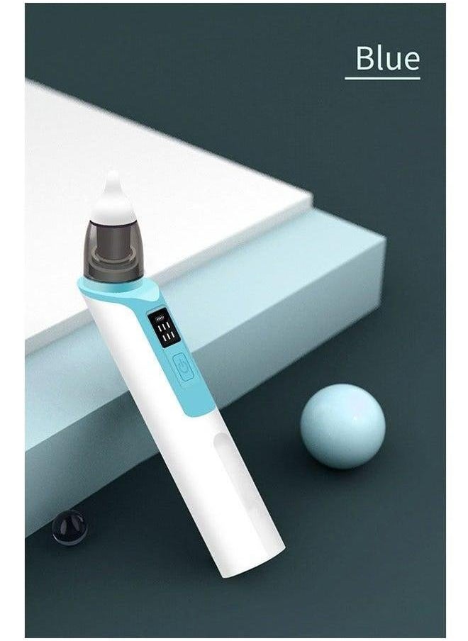 Baby Nasal Aspirator, Nose Sucker for Baby, Electric Cleaner with 2 Sizes Silicone Tips and 6 Level Adjustment Newborn Toddlers & Kids,USB Rechargeable
