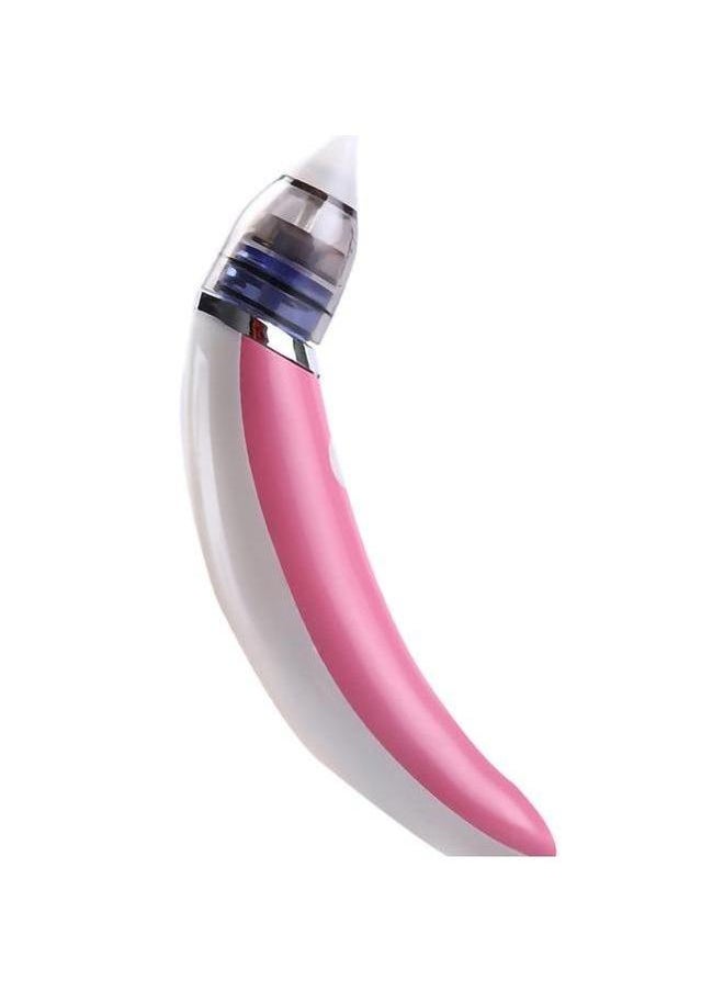 Baby Nasal Aspirator Booger Sucker Nose Cleaner Adjustable Rechargeable for Infants Kids Toddlers Pink