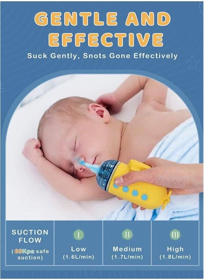 Baby Electric Nose Aspirator With 3 Silicone Tips