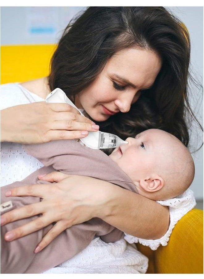 Baby Electric Upgraded Large Flow With 3 Silicone Tips, Suction Levels, Music And Light Soothing Function