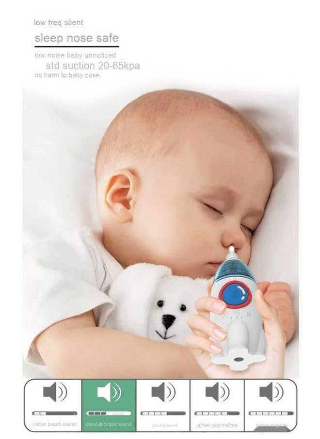 Electric Nasal Aspirator Clean Baby Children Snot Booger Congestion Intelligent