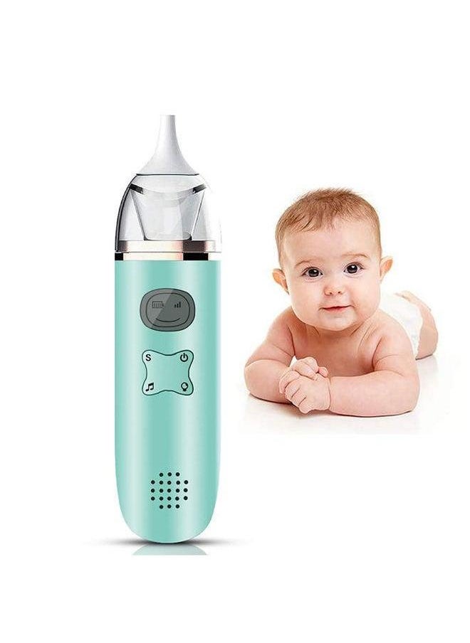 New Style Baby Nasal Aspirator With 2 Replaceable Nozzles And Built-In Music