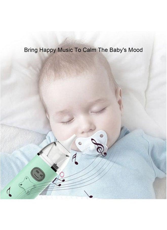 New Style Baby Nasal Aspirator With 2 Replaceable Nozzles And Built-In Music