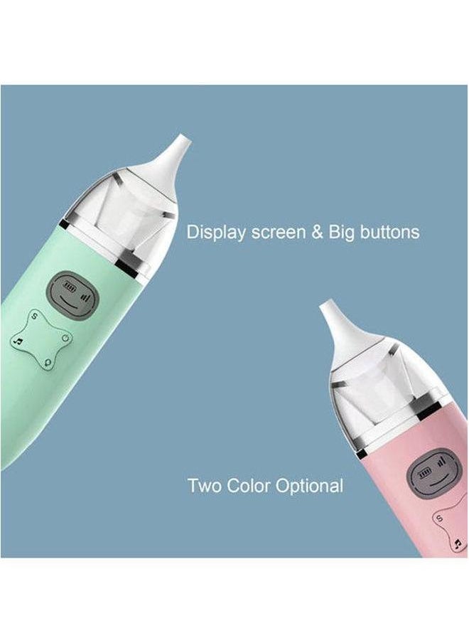 New Style Baby Nasal Aspirator With 2 Replaceable Nozzles And Built-In Music