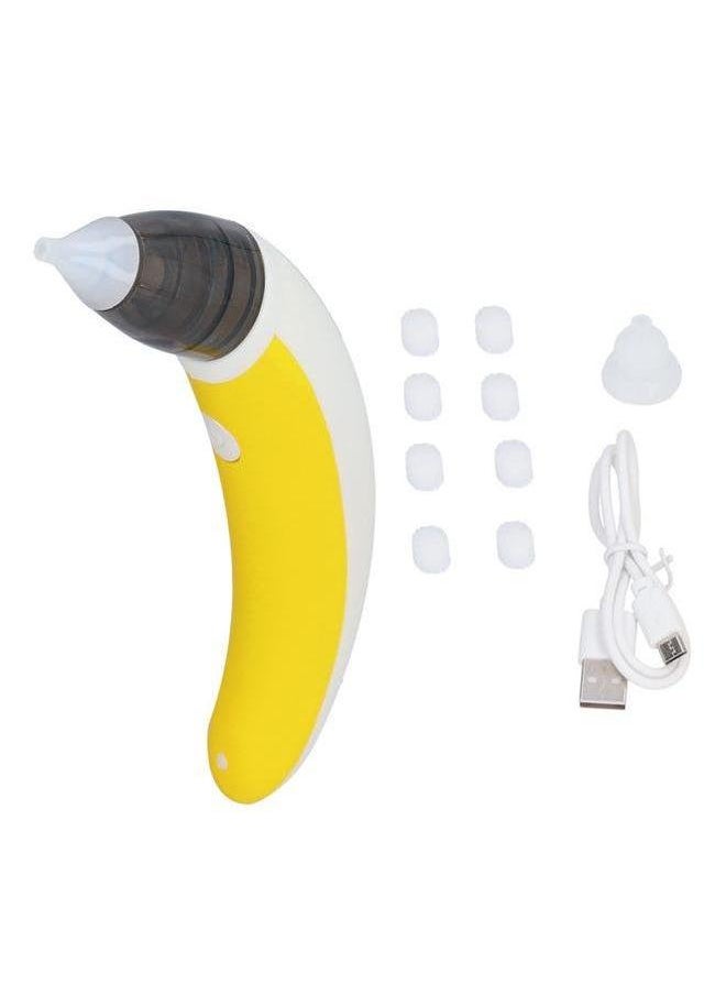 Electric Nasal Aspirator Soft Silicone Baby Nose Sucker Infant Snot Cleaner Device