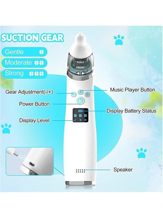 Baby Electric Nasal Aspirator With 4 Snot Suction Nozzles