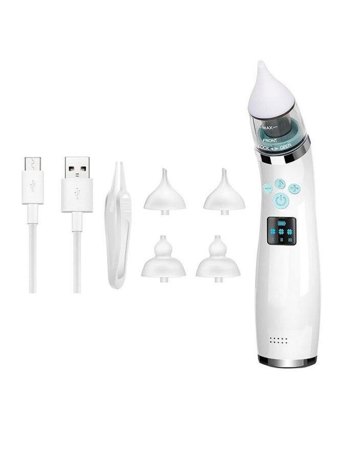 Baby Electric Nasal Aspirator With 4 Snot Suction Nozzles
