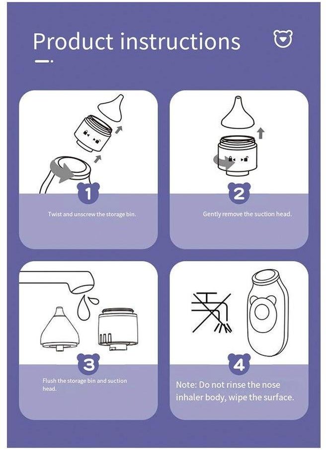 Yijian Electric Nasal Aspirator for Infants and Toddlers