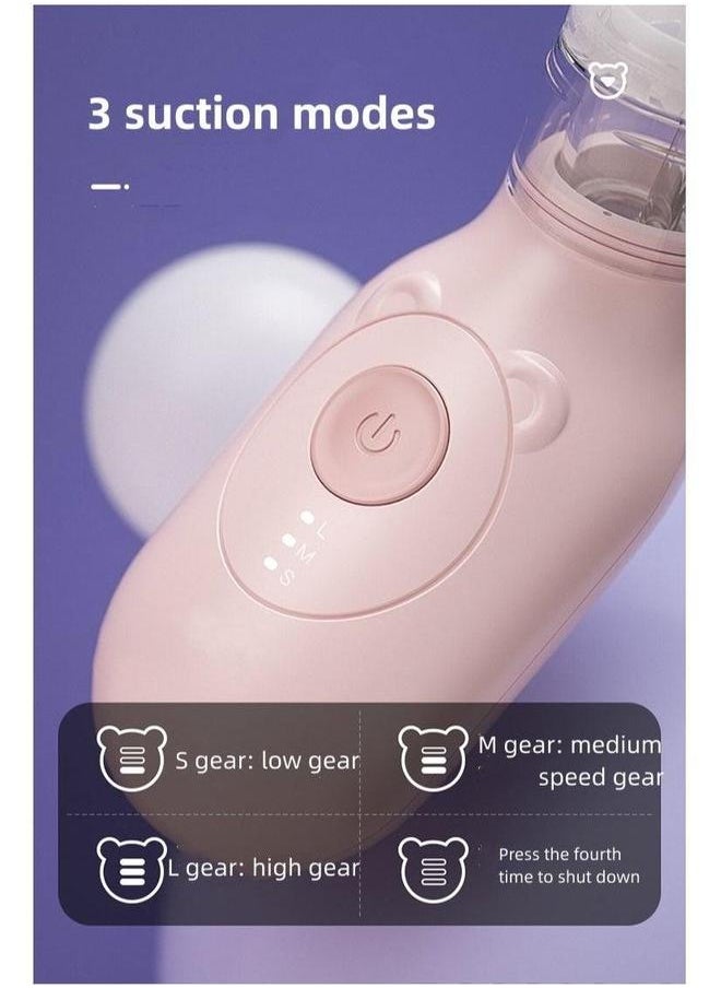 High Quality Automatic Baby Nasal Aspirator with Power Suction Heads Electric Nose Cleaner
