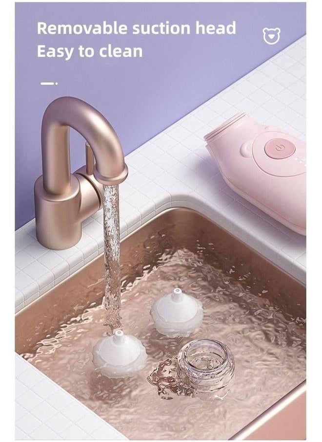 High Quality Automatic Baby Nasal Aspirator with Power Suction Heads Electric Nose Cleaner