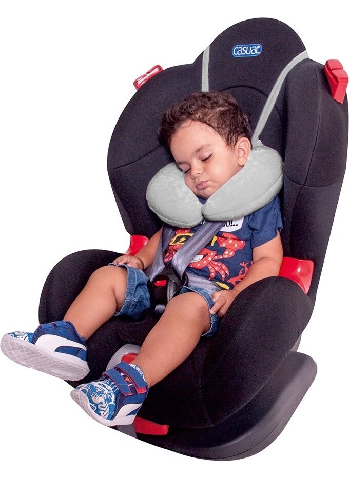 Adjustable Baby Neck Protector Gray
