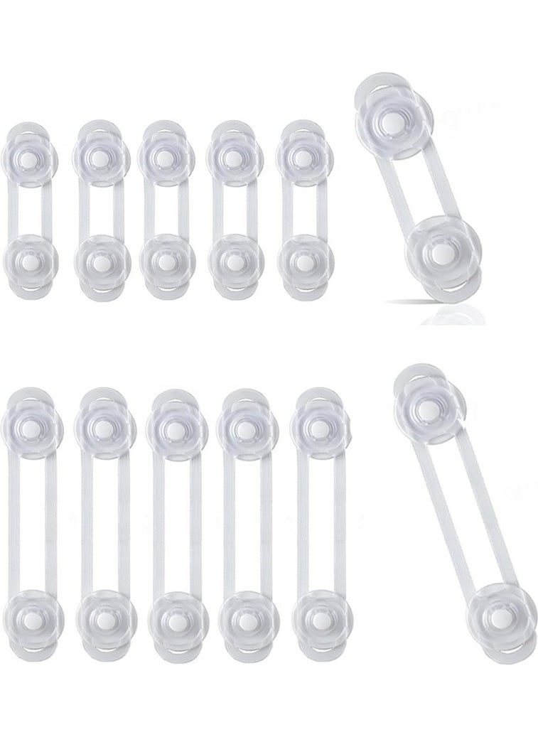 10 Pcs Child Drawer Lock and Cabinet Lock Baby Safety Protection Lock Protective Lock 10 Pcs