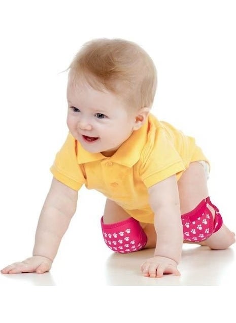 SEVİ-129 Baby Supported Pink Crawling Knee Pad