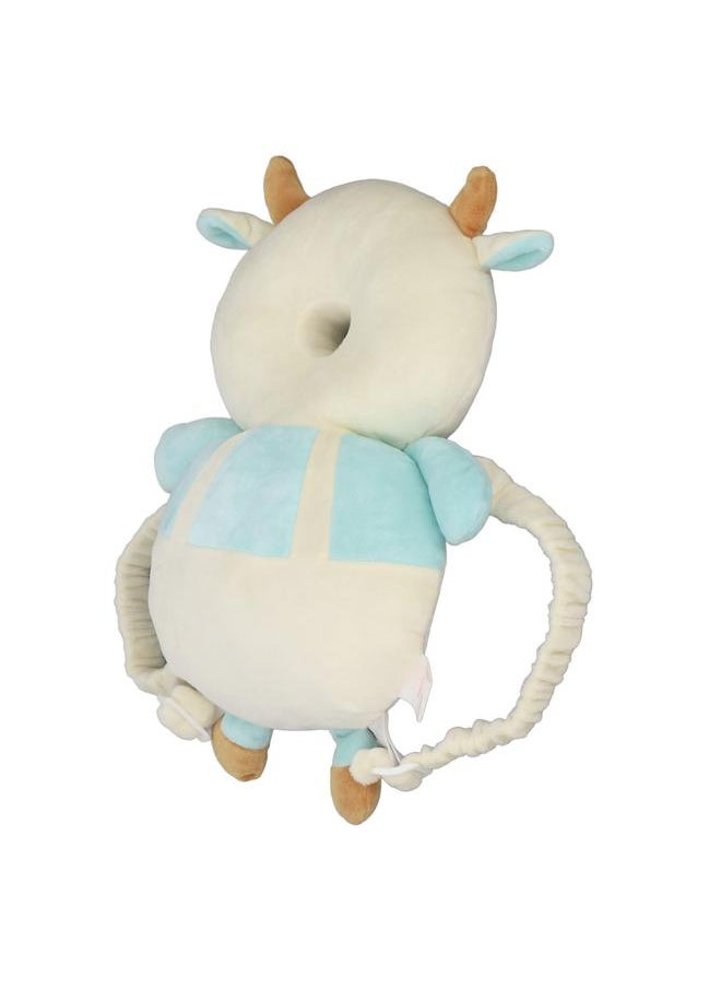 Baby Head Protector Backpack Cartoon Shaped PP Cotton Filling Toddler Walking Safety Pillow