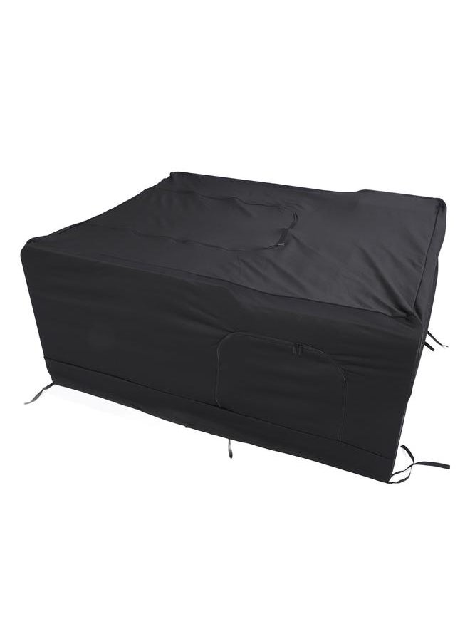 Baby Blackout Cover Breathable Stretchy Comfortable Portable Crib Blackout Cover for Outdoor Travel 96x69x47cm / 37.8x27.2x18.5in
