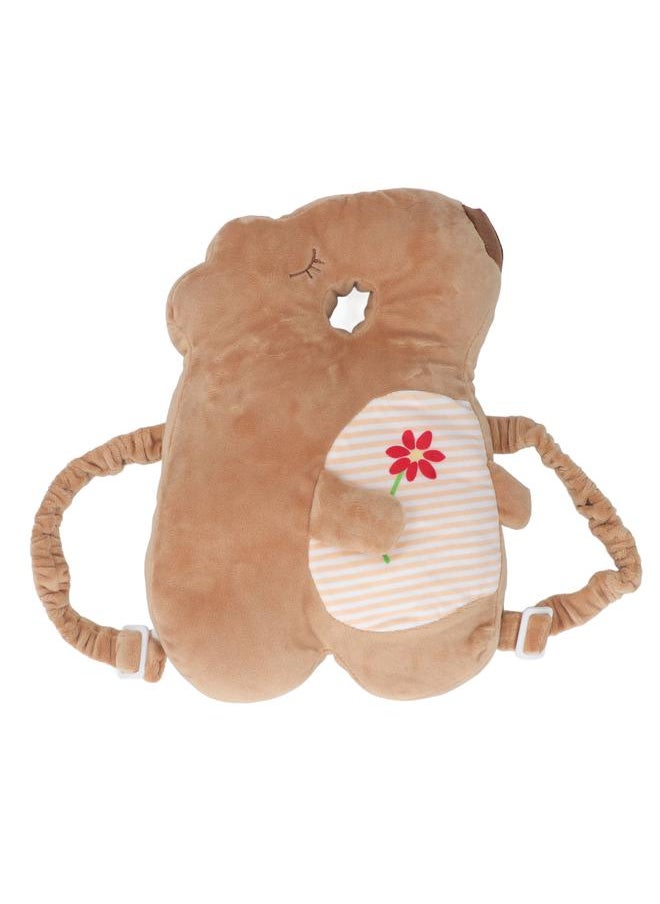 Baby Head Protector Backpack for Crawling Walking Cute Animal Adjustable Straps Head Protection Cushion Backpack