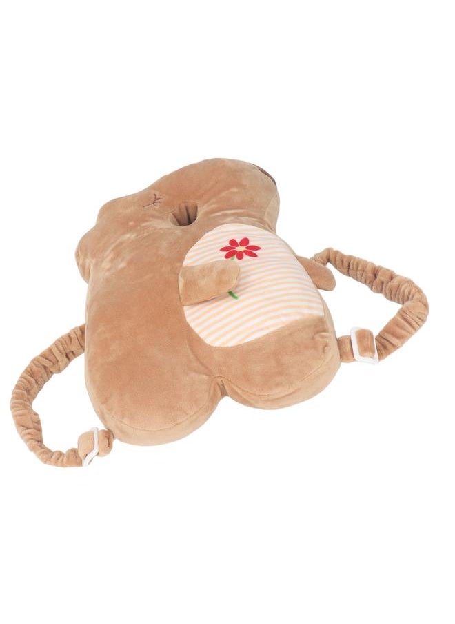 Baby Head Protector Backpack for Crawling Walking Cute Animal Adjustable Straps Head Protection Cushion Backpack