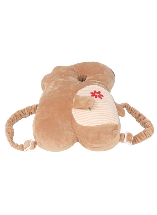 Baby Head Protector Backpack for Crawling Walking Cute Animal Adjustable Straps Head Protection Cushion Backpack