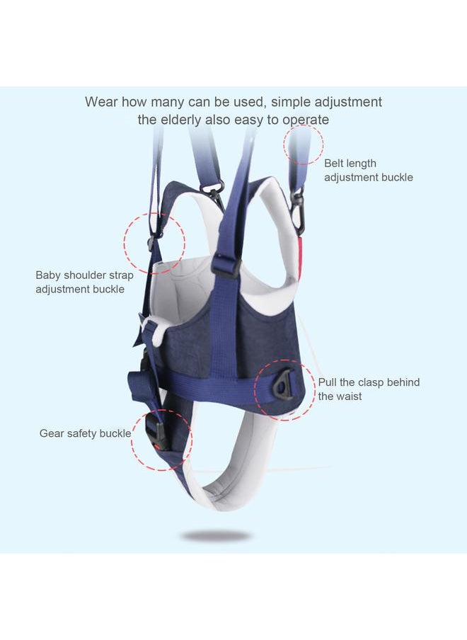 Infant Walking Assistant Harness 20kg Load Capacity Cartoon Pattern Anti Fall Breathable Baby Learning Walk Harness