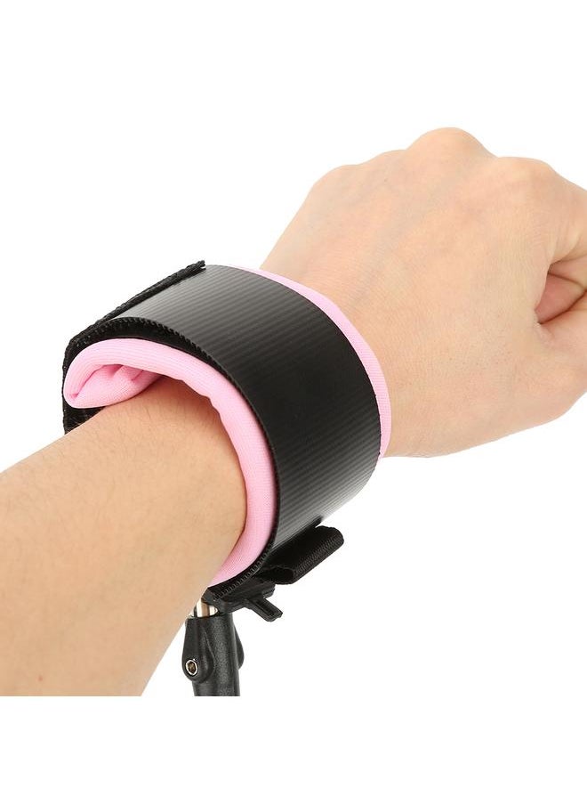 Baby Kids Anti-lost Reflective Strap Safety Lock Child Walking Harness Wrist Leash (Pink 1.5m)
