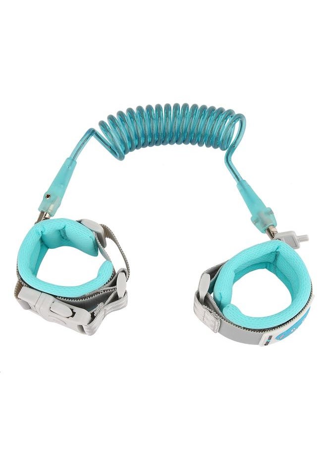 2M Baby Kids Anti-lost Strap Safety Lock Child Walking Harness Wrist Leash (Green)