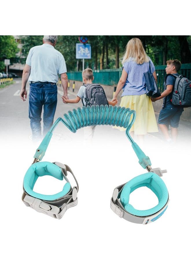 2M Baby Kids Anti-lost Strap Safety Lock Child Walking Harness Wrist Leash (Green)