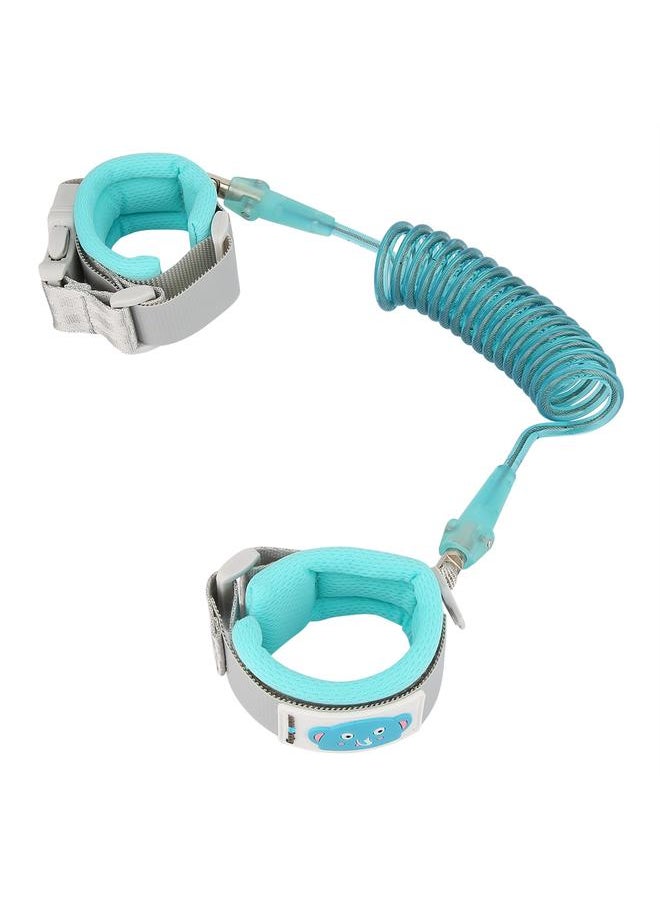 2M Baby Kids Anti-lost Strap Safety Lock Child Walking Harness Wrist Leash (Green)