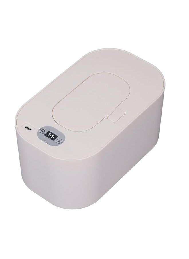 Baby Wipe Warmer Rapid Heating Constant Temperature Heating Wet Wipe Dispenser Portable USB Wipe Heater for Infant Newborn