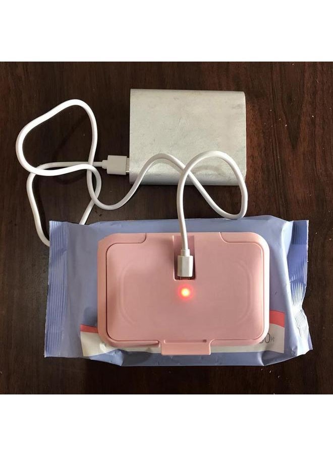 Baby Wipes Heater Baby Wet Wipes Warmer Portable USB Powered Wipes Heater