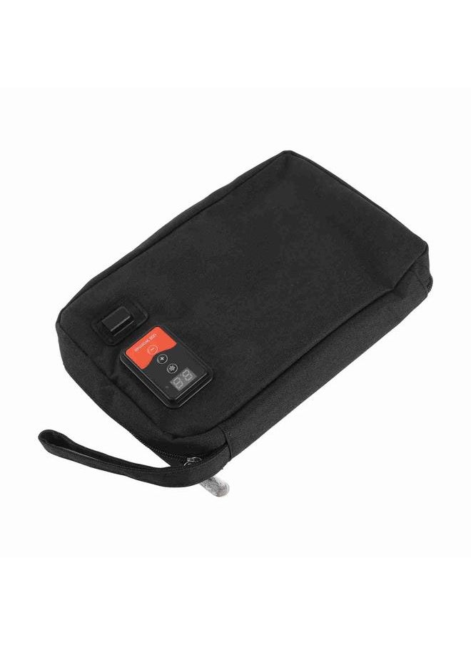 USB Baby Wipe Warmer Even Heating Intelligent Temperature Adjustable Portable Wet Wipes Heater Bag Black