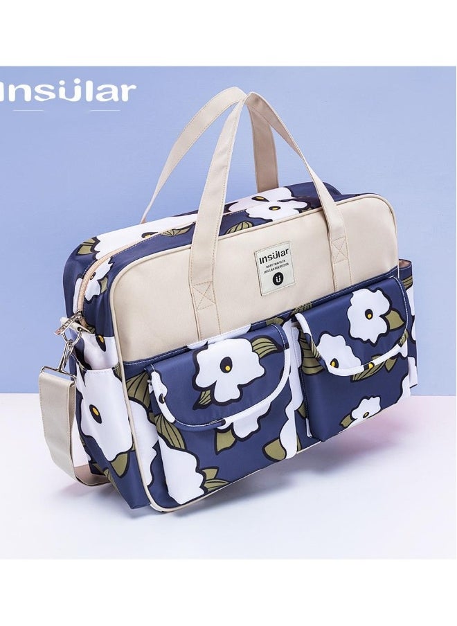 Floral Printed Baby Diaper Handbag