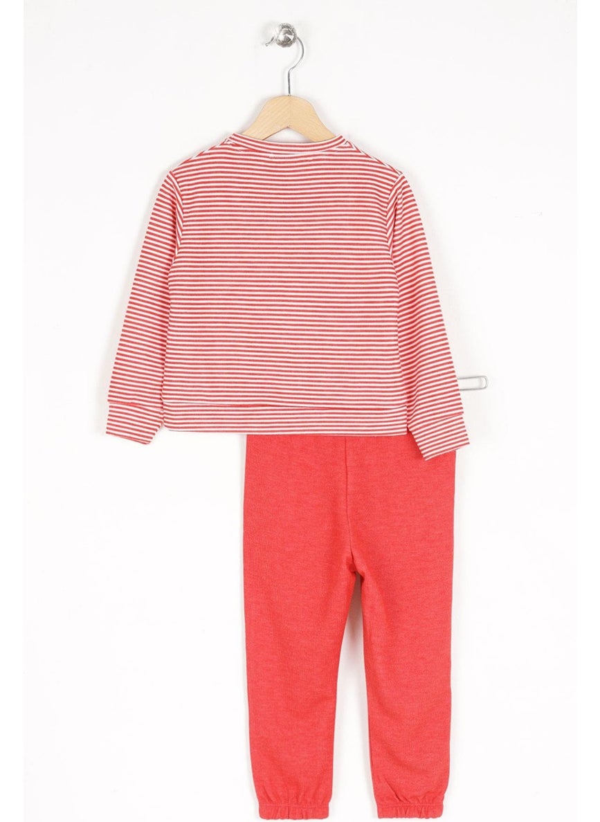 Boy's Striped Tracksuit Set