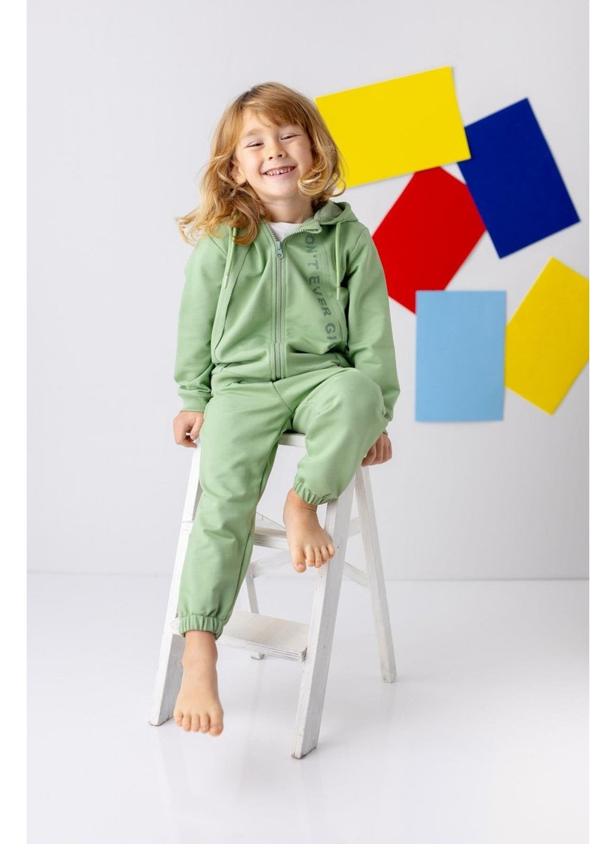 Boys Zippered Tracksuit