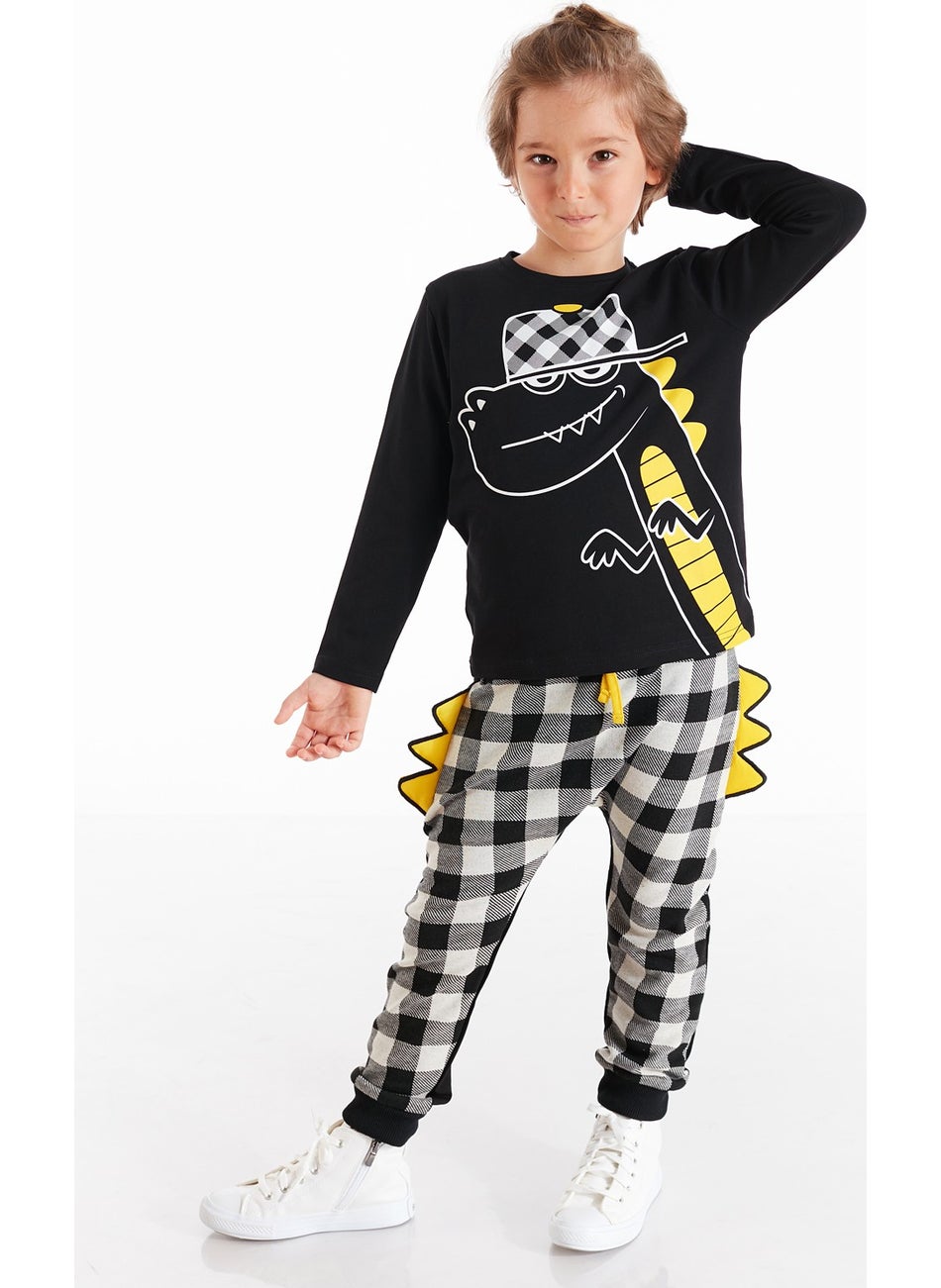 Rap Dino Boy Trouser Set