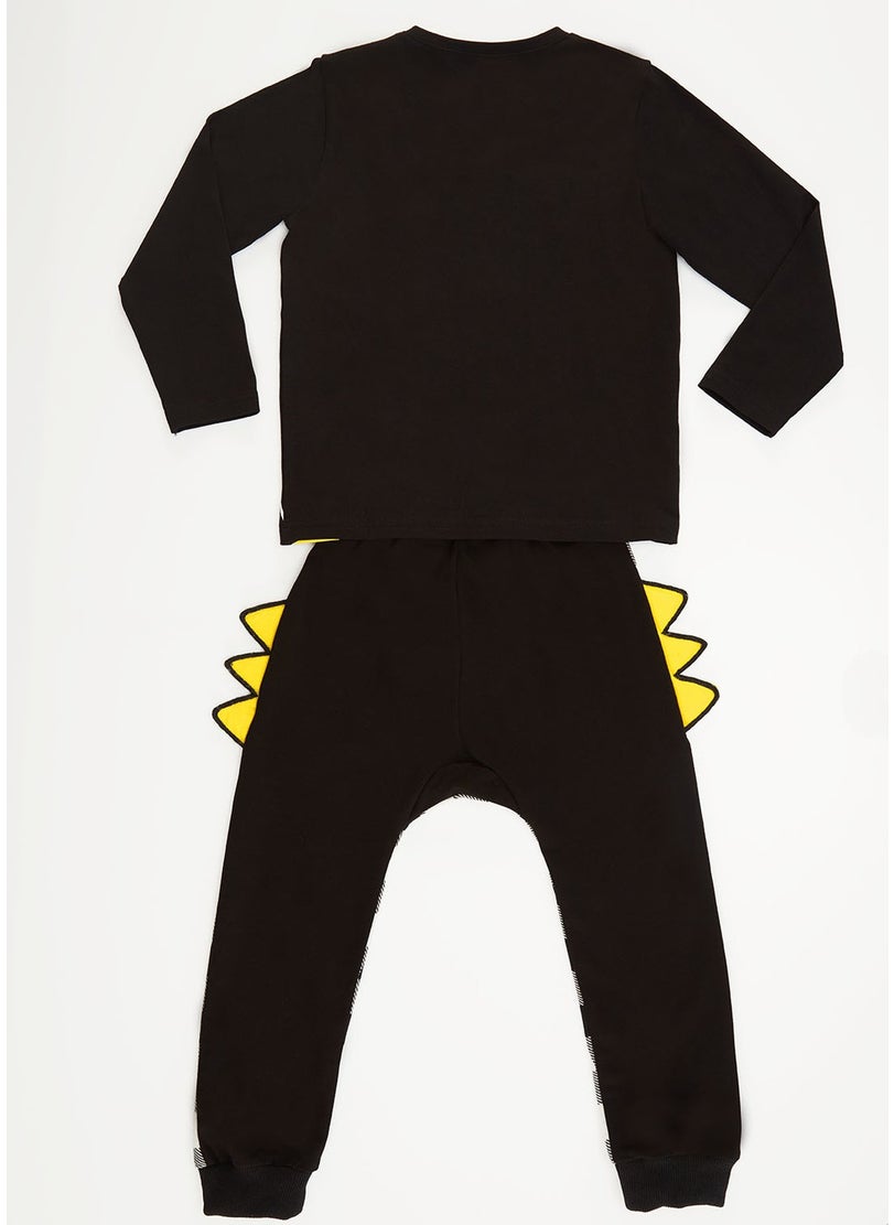 Rap Dino Boy Trouser Set