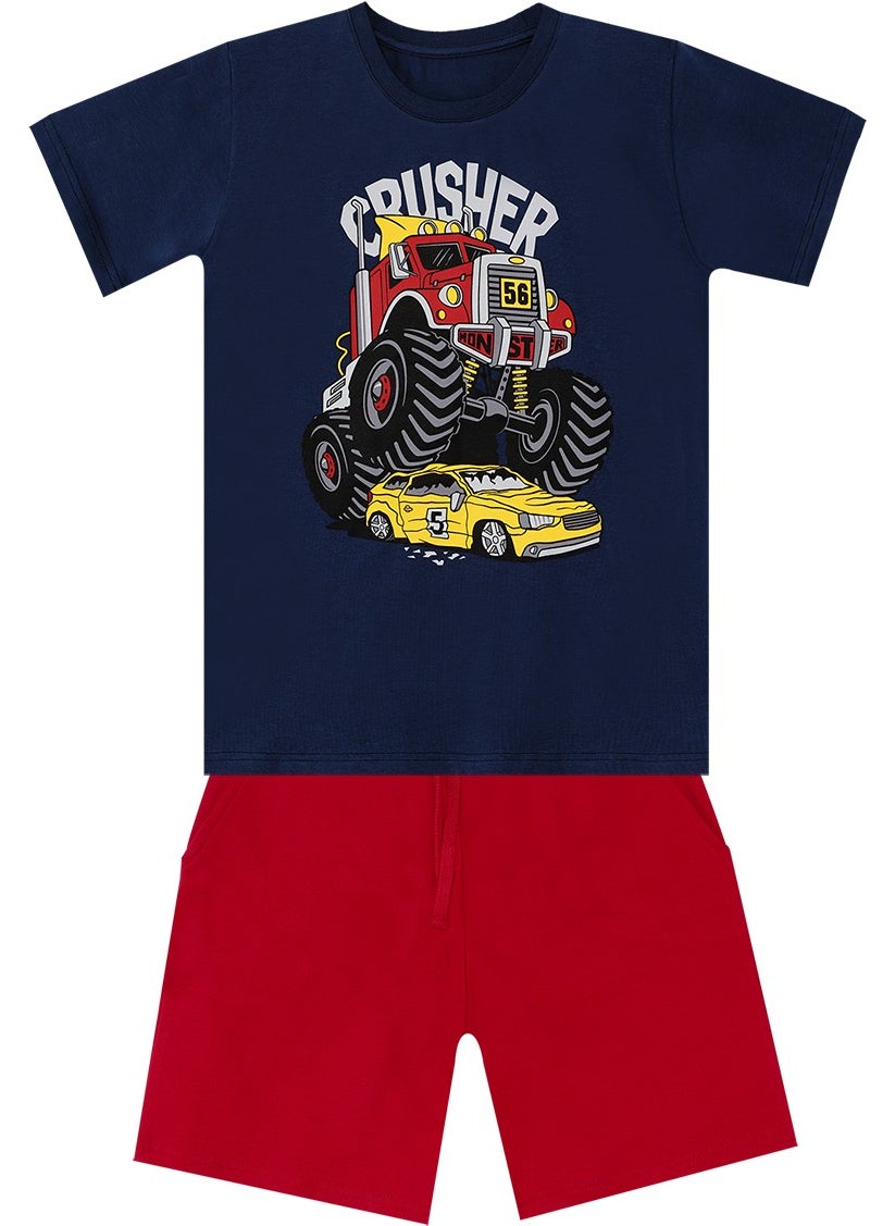 Crusher Boy T-Shirt Shorts Set